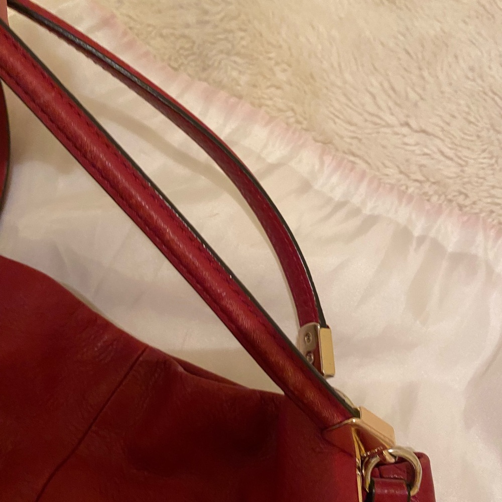 Coach Phoebe Red Leather shoulder Bag - Picture 9 of 12